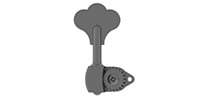 HIP SHOT / HB6-3/8 Ultralite Mini Clover Black