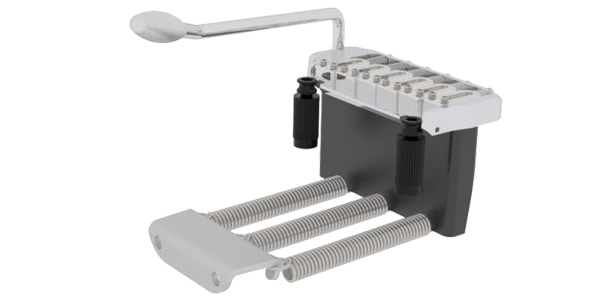 6 String US Contour Tremolo Bridge Chrome