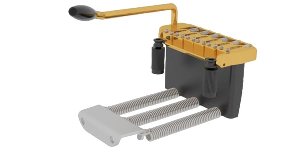 HIP SHOT ( ヒップショット )  / 6 String US Contour Tremolo Bridge Gold