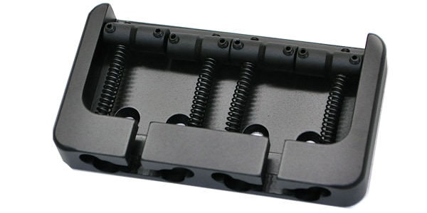 HIP SHOT / 4 String B style Bass Bridge 0.750 Aluminum Black