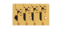 HIP SHOT / 4 Strings A Style Brass Gold FM1 Fender Mount