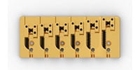 HIP SHOT / 6 Strings A Style Gold .750 Brass