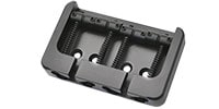 HIP SHOT 4 String B style Bass Bridge 0.669 Aluminum Black