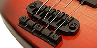 HIP SHOT 4 String D Style 2 Piece System Black .708