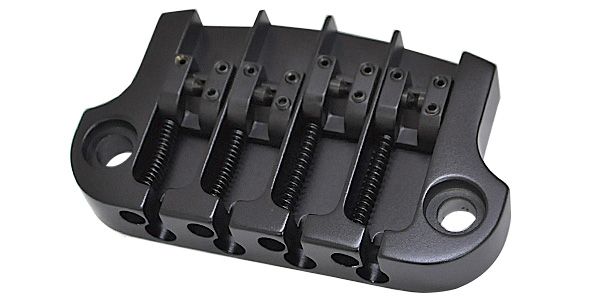 HIP SHOT/3 Point Super Tone Bass Bridge Black