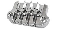 HIP SHOT 3 Point Super Tone Bass Bridge Chrome