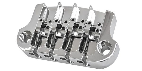 HIP SHOT/3 Point Super Tone Bass Bridge Chrome