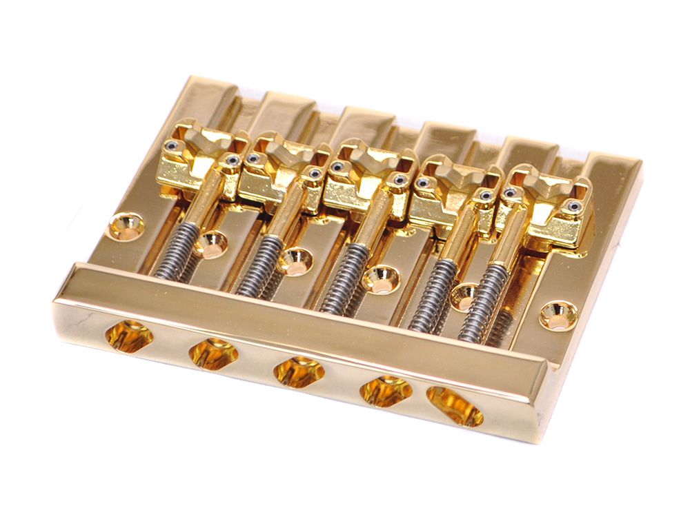 HIP SHOT/KickAss 5 Bass Bridge Gold Badass style