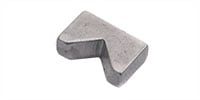 HIP SHOT / KickAss Saddle Inserts Stainless Steel Low