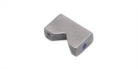 HIP SHOT / KickAss Saddle Inserts Stainless Steel Medium