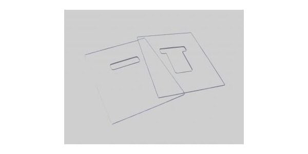 HIP SHOT/4 String Bass Tremolo Routing Templates