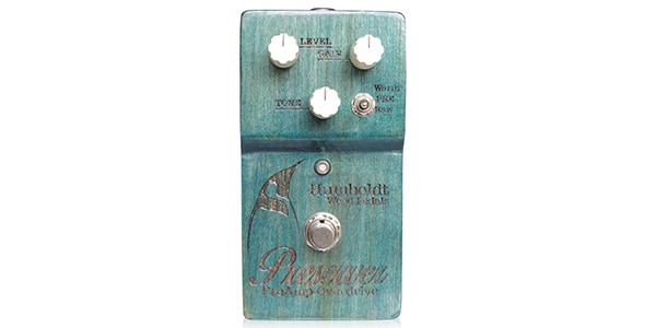 Humboldt Wood Pedals / Preserver Turquoise Blue