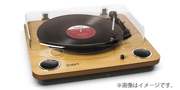 ION Audio Max LP レコードプレーヤー USB端子 スピーカー内蔵