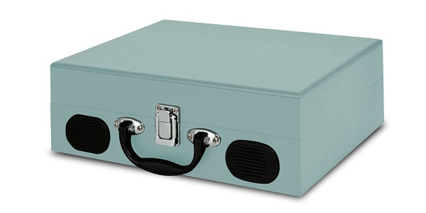 ION AUDIO Vinyl Transport Blue トランク型レコードプレーヤー