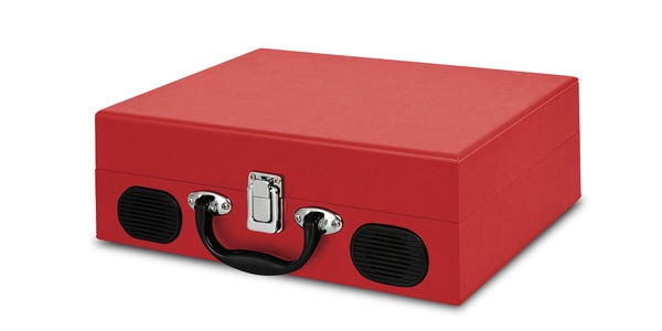 ION AUDIO ( アイオンオーディオ )  / Vinyl Transport Red トランク型レコードプレーヤー画像4