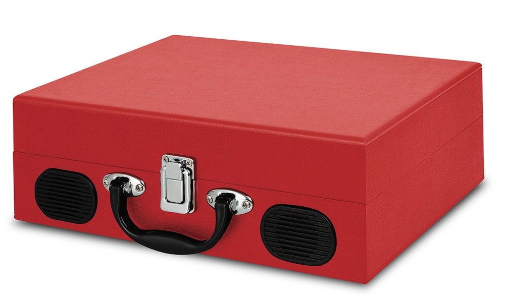 ION AUDIO ( アイオンオーディオ ) Vinyl Transport Red トランク型レコードプレーヤー 送料無料 | サウンドハウス