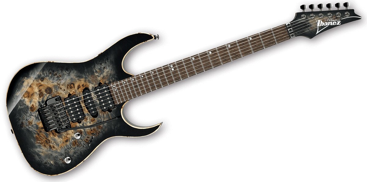 IBANEZ/RG1070PBZ Charcoal Black Burst