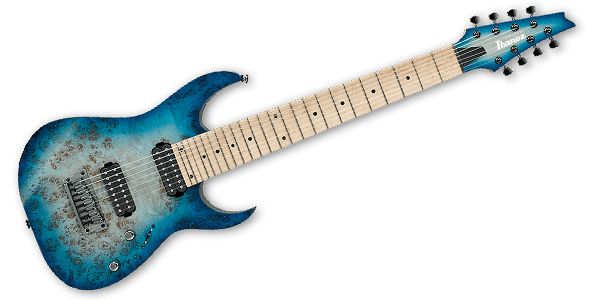 IBANEZ/RG852MPB Ghost Fleet Blue Burst　8弦ギター