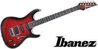 IBANEZ SA360QM Transparent Red Burst