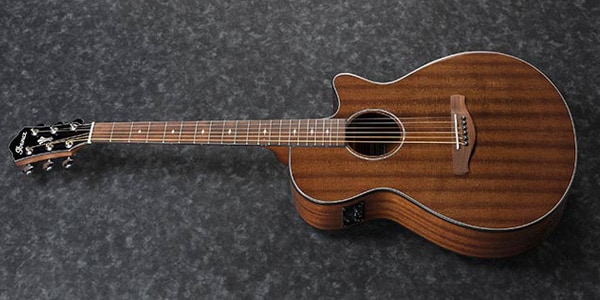 Amazon.com: Ibanez AEG62 Acoustic-Electric Guitar - Natural Mahogany High  Gloss : Musical Instruments