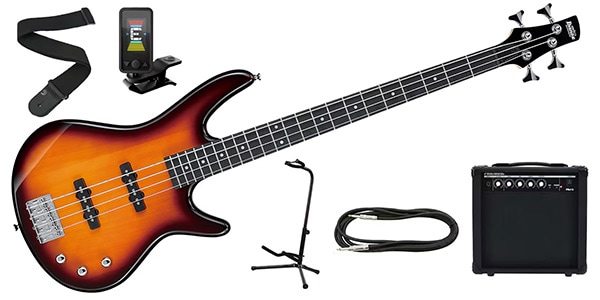 Ibanez ( アイバニーズ ) / GSR180-BS Brown Sunburst 初心者セット
