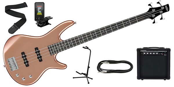 Ibanez ( アイバニーズ )  / GSR180-CM Copper Metallic 初心者セット