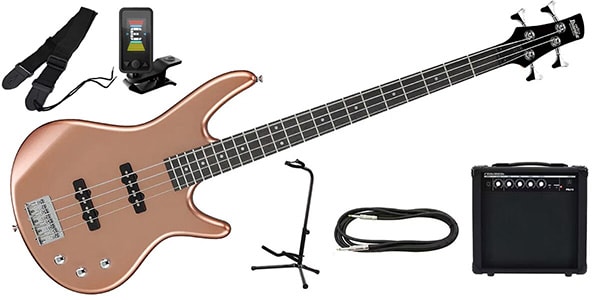 Ibanez ( アイバニーズ )  / GSR180-CM Copper Metallic 初心者セット