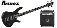 IBANEZ GSR320-BK + HD15 エレキベース初心者おすすめ9点セット