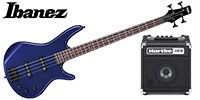 IBANEZ GSR320-JB + HD15 エレキベース初心者おすすめ9点セット