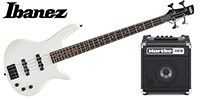 IBANEZ GSR320-PW + HD15 エレキベース初心者おすすめ9点セット