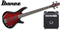 IBANEZ GSR370-TRS + HD15 エレキベース初心者おすすめ9点セット