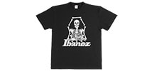 IBANEZ スカルTシャツ ブラック Lサイズ IBAT004L