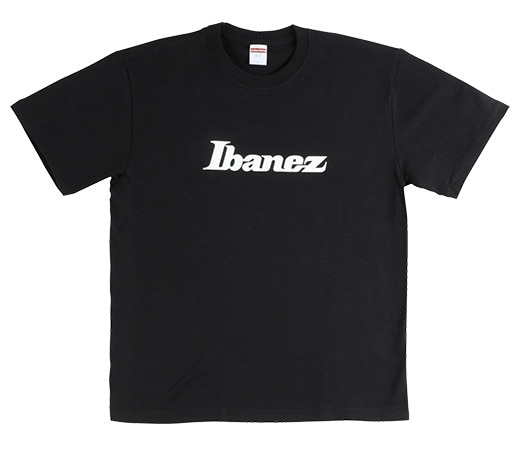 IBANEZ/ロゴTシャツ ブラック Mサイズ IBAT007M