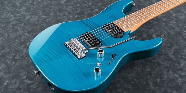 Ibanez / MM1 Transparent Aqua Blue Martin Millerモデル画像4