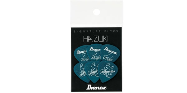 Ibanez ( アイバニーズ )  / 1000HZK "HAZUKI"シグネーチャー・ピック、6pcs.パック