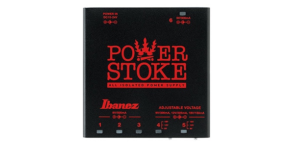 Ibanez / PWRS6 "POWER STOKE"フル・アイソレーテッド・パワーサプライ