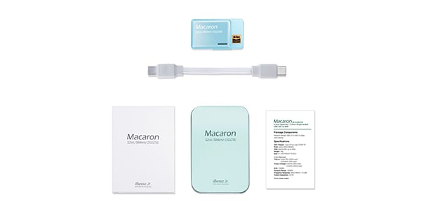 iBasso Audio / iBJr-Macaron-SV Portable DAC/AMP Macaron Silver画像12