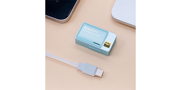 iBasso Audio / iBJr-Macaron-SV Portable DAC/AMP Macaron Silver画像4