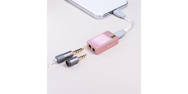iBasso Audio / iBJr-Macaron-SV Portable DAC/AMP Macaron Silver画像9