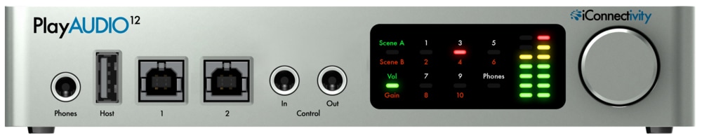 iConnectivity/PlayAUDIO12　オーディオ/MIDIインターフェイス