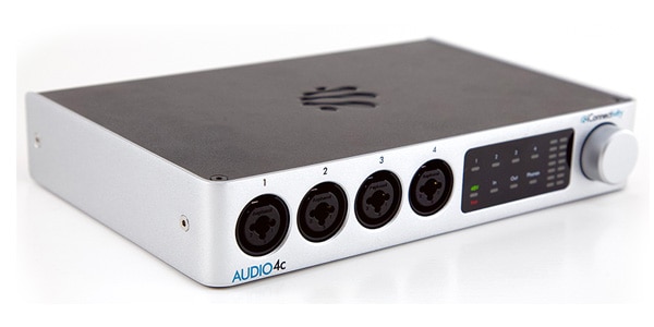 AUDIO4c - audio interface for streaming, performance, and