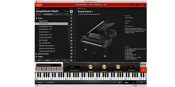 IK MULTIMEDIA / SampleTank 3 アップグレード 画像2