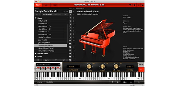 IK MULTIMEDIA / SampleTank 3 アップグレード 画像3