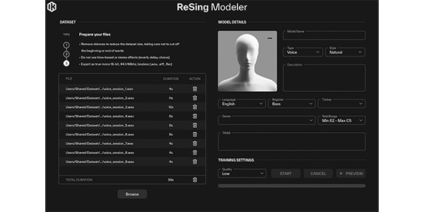 IK MULTIMEDIA ( アイケーマルチメディア )  / Unlimited Model Generation Add-on for ReSing DL納品画像3