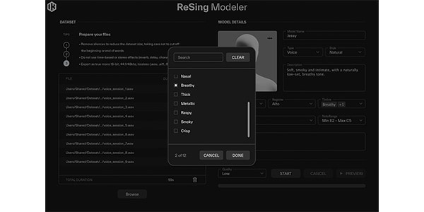 IK MULTIMEDIA ( アイケーマルチメディア )  / Unlimited Model Generation Add-on for ReSing DL納品画像6