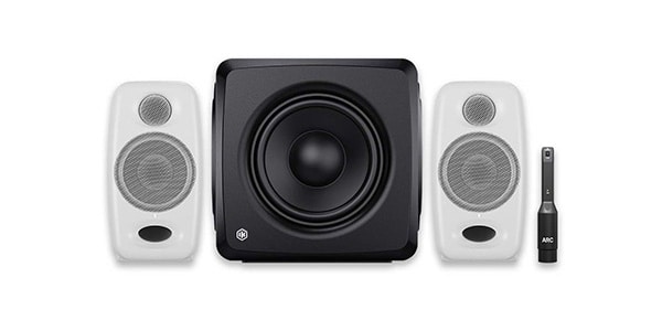 IK MULTIMEDIA / iLoud Micro Monitor PRO + iLoud Sub 2.1 Bundle - WHITE