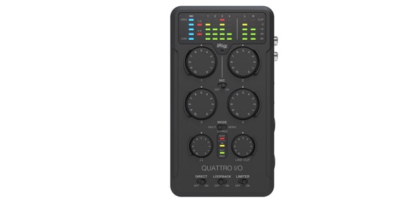 IK MULTIMEDIA/iRig Pro Quattro I/O Deluxe