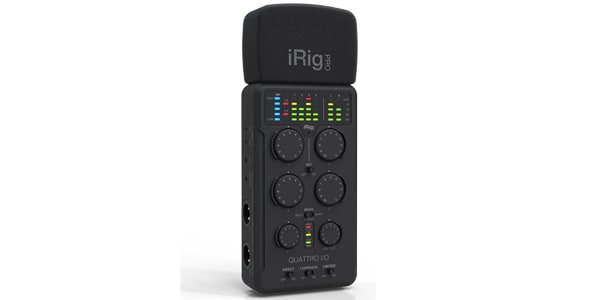 68％以上節約 iRig Pro Quattro I O Deluxe IK Multimedia iPhone iPod Touch  iPad用オーディオインターフェース