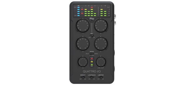 IK MULTIMEDIA/iRig Pro Quattro I/O