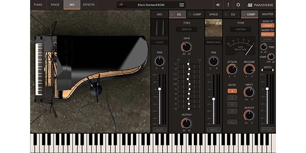 IK MULTIMEDIA / Pianoverse Black Diamond B280 ダウンロード納品画像2